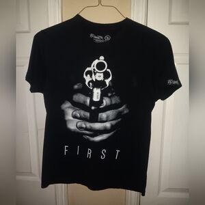 Shoot First - Fly Supply Clothing T-shirt